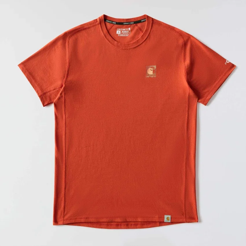 Camisas Force respiráveis com logótipo e absorção de humidade