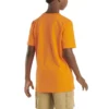 Camisas infantis de manguitos curtos com bolso (bebés/crianças/jovens)