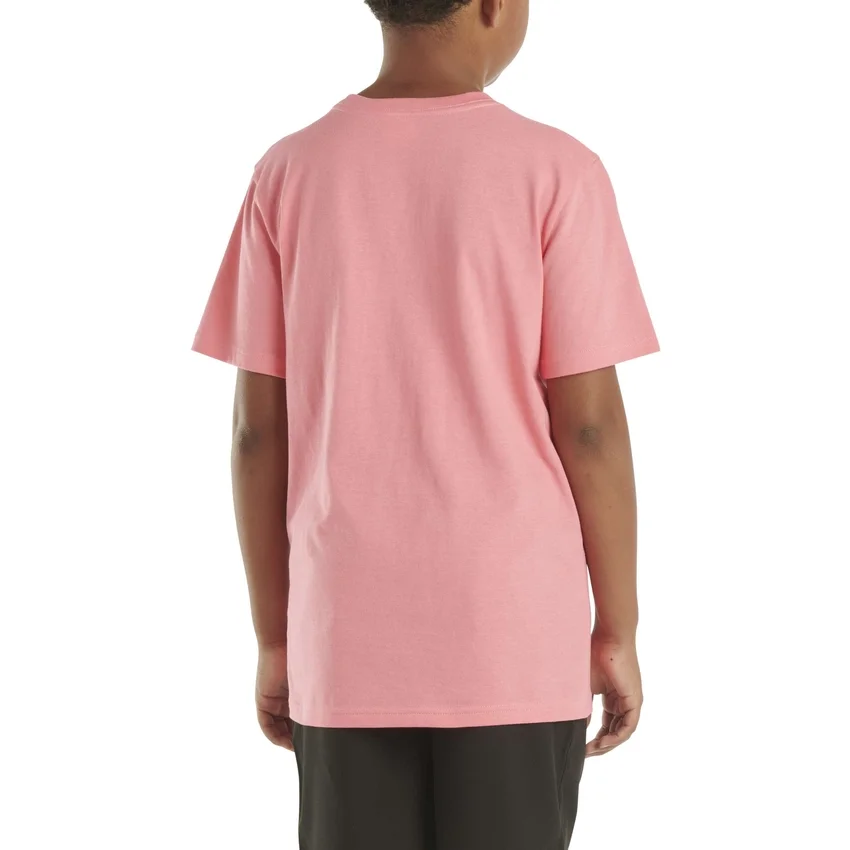 Camisas infantis de manguitos curtos com bolso (bebés/crianças/jovens)