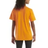 Camisas infantis de manguitos curtos com bolso (bebés/crianças/jovens)