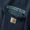 Camisas masculinas com motivo gráfico do Parque Nacional de Shenandoah