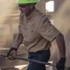 Camisas masculinas de lona de manguitos curtos Windham, corte descontraído