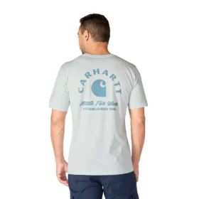 Camisas masculinas de trabalho com gráfico «Irvine» de corte descontraído