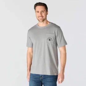 Camisas masculinas de trabalho com gráfico «Irvine» de corte descontraído