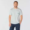 Camisas masculinas de trabalho com gráfico «Irvine» de corte descontraído