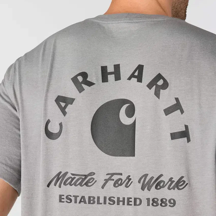 Camisas masculinas de trabalho com gráfico «Irvine» de corte descontraído
