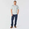 Camisas masculinas de trabalho com gráfico «Irvine» de corte descontraído