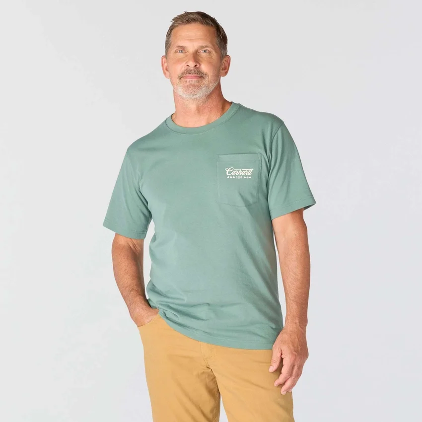 Camisas masculinas Dearborn com corte descontraído e estampado «Luck» - Camisola do Dia de São Patrício