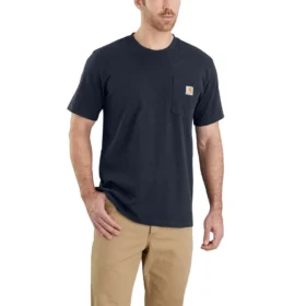 Camisas masculinas Dearborn de corte descontraído, tecido pesado e com bolsos