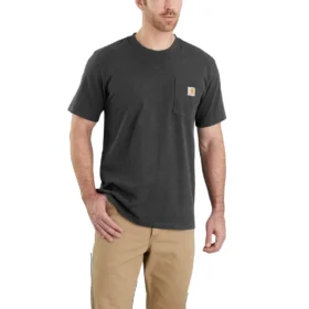 Camisas masculinas Dearborn de corte descontraído, tecido pesado e com bolsos