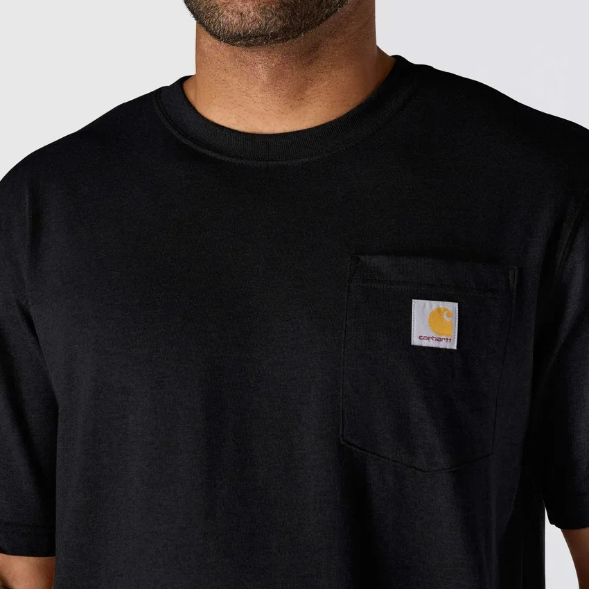 Camisas masculinas Dearborn de corte descontraído, tecido pesado e com bolsos