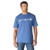 Camisas masculinas Dearborn de corte largo e tecido pesado com logótipo