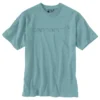 Camisas masculinas Dearborn de corte largo e tecido pesado com logótipo