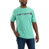 Camisas masculinas Dearborn de corte largo e tecido pesado com logótipo
