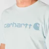 Camisas masculinas Dearborn de corte largo e tecido pesado com logótipo