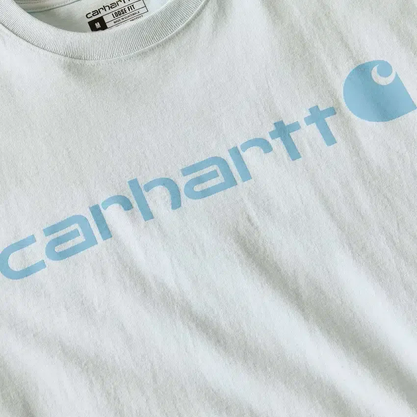 Camisas masculinas Dearborn de corte largo e tecido pesado com logótipo