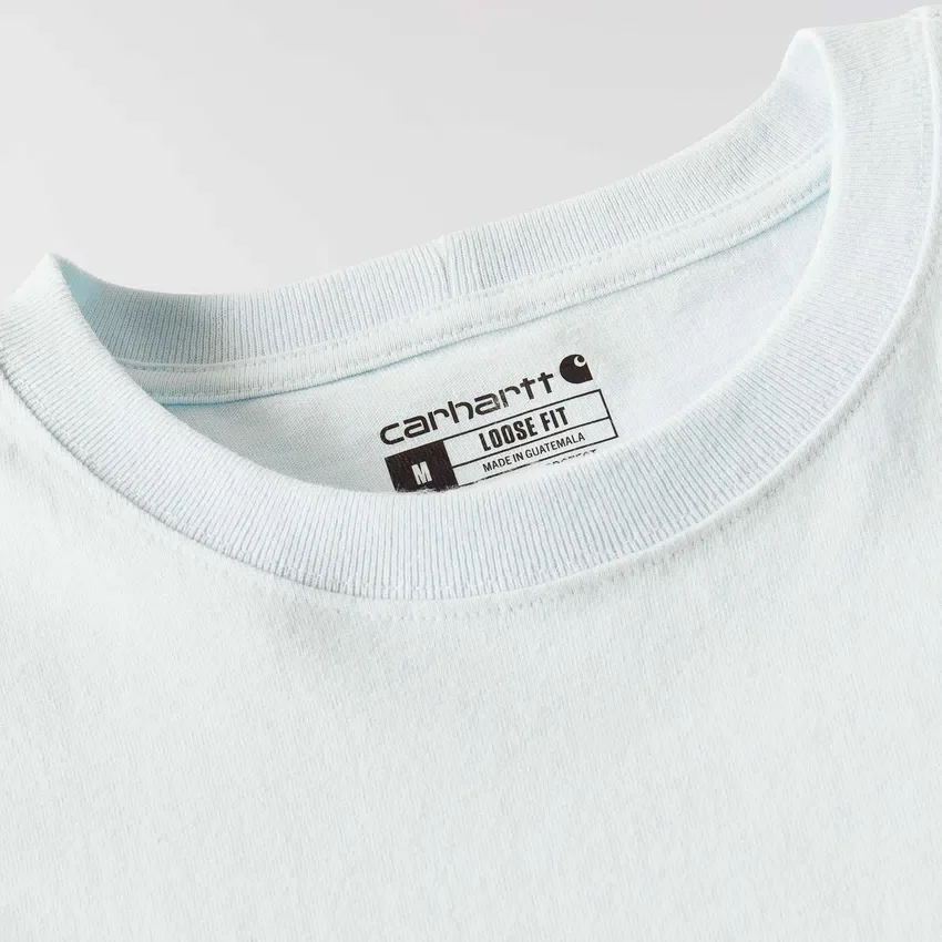 Camisas masculinas Dearborn de corte largo e tecido pesado com logótipo
