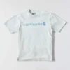 Camisas masculinas Dearborn de corte largo e tecido pesado com logótipo