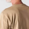 Camisas masculinas icônicas K87 de corte largo e tecido pesado com bolso