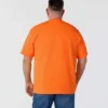 Camisas masculinas icônicas K87 de corte largo e tecido pesado com bolso