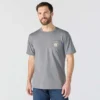 Camisas masculinas Irvine com corte descontraído e águia