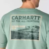 Camisas masculinas Irvine com corte descontraído e padrão «Frontiers»