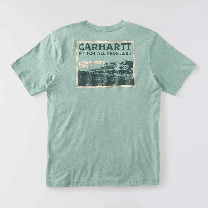 Camisas masculinas Irvine com corte descontraído e padrão «Frontiers»
