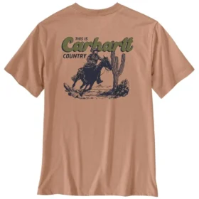 Camisas masculinas Irvine de corte descontraído com grafismo de cavalo