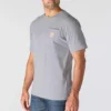 Camisas masculinas Irvine de corte descontraído com grafismo de cavalo