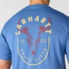 Camisas masculinas Irvine de corte descontraído com grafismo de caveira