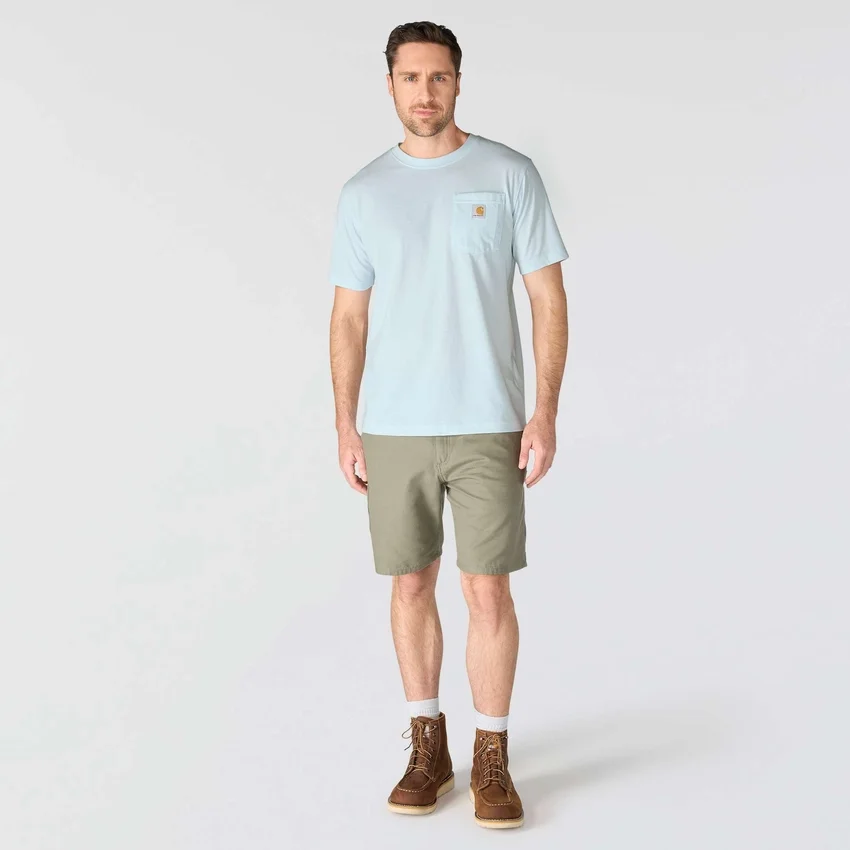 Camisas masculinas Irvine de corte descontraído com grafismo de corridas
