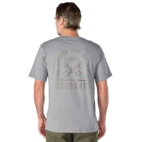 Camisas masculinas Irvine de corte descontraído com grafismo de ferramentas