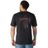 Camisas masculinas Irvine de corte descontraído com grafismo de guitarra