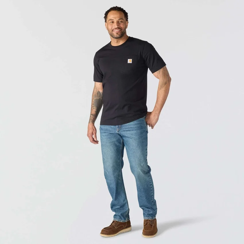 Camisas masculinas Irvine de corte descontraído com grafismo de guitarra