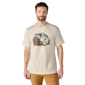 Camisas masculinas Irvine de corte descontraído com grafismo «Mud»