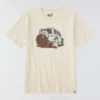 Camisas masculinas Irvine de corte descontraído com grafismo «Mud»