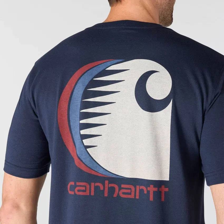 Camisas masculinas Irvine de corte descontraído com logótipo C
