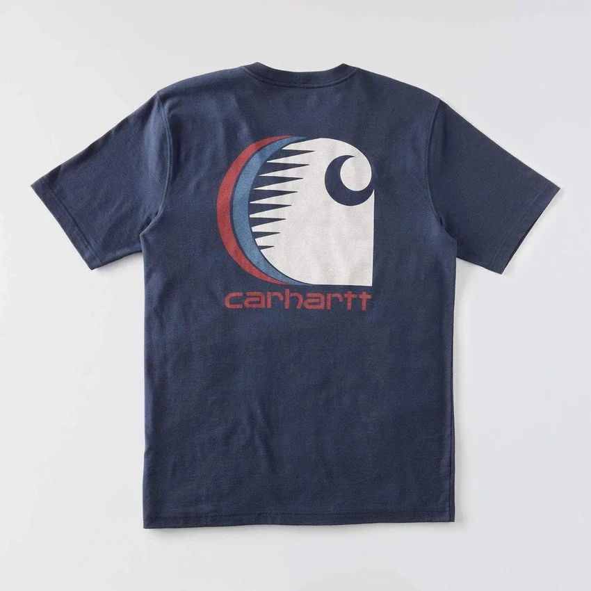 Camisas masculinas Irvine de corte descontraído com logótipo C