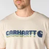 Camisas masculinas Irvine de corte descontraído com logótipo em camadas