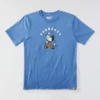 Camisas masculinas Irvine de corte descontraído com motivo gráfico de pesca