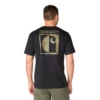 Camisas masculinas Irvine de corte descontraído com padrão camuflado
