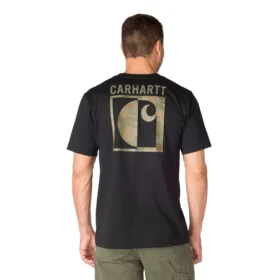 Camisas masculinas Irvine de corte descontraído com padrão camuflado