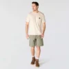 Camisas masculinas Irvine de corte descontraído com padrão camuflado