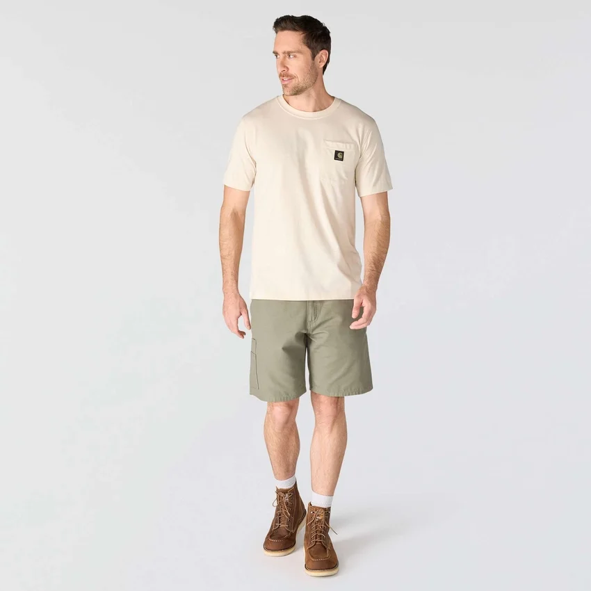 Camisas masculinas Irvine de corte descontraído com padrão camuflado