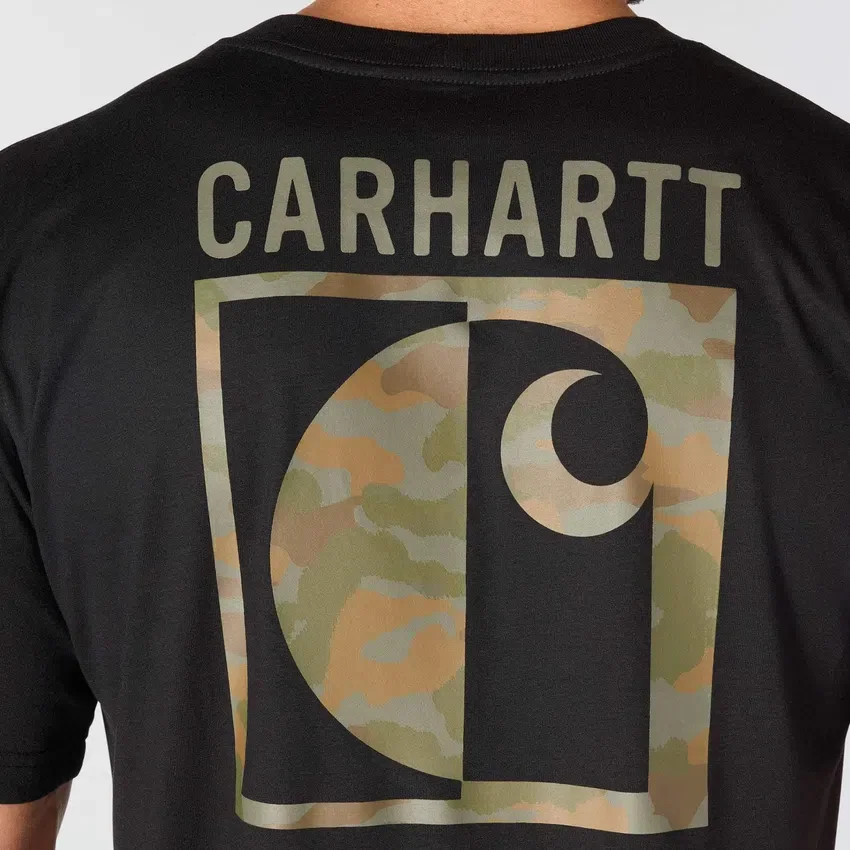 Camisas masculinas Irvine de corte descontraído com padrão camuflado