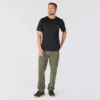 Camisas masculinas Irvine de corte descontraído com padrão camuflado