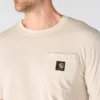 Camisas masculinas Irvine de corte descontraído com padrão camuflado