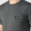 Camisas masculinas Irvine de corte descontraído com padrão camuflado
