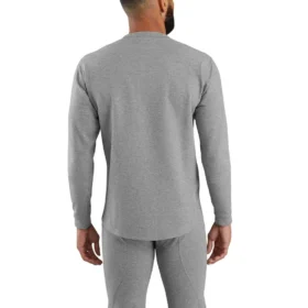 Camisas térmicas de base para homem – carhartt Force® – Peso pesado – Malha mesclada