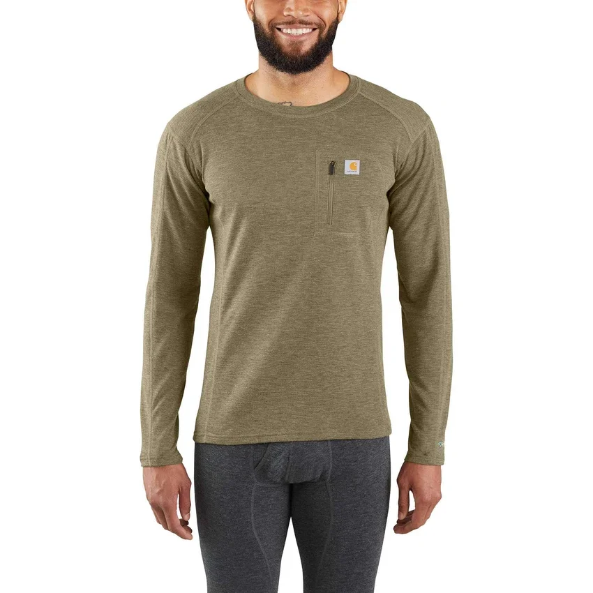Camisas térmicas de base para homem - Carhartt Force® - Peso pesado - Mistura de lã sintética